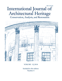 Cover image for International Journal of Architectural Heritage, Volume 12, Issue 4, 2018