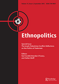 Cover image for Ethnopolitics, Volume 15, Issue 4, 2016