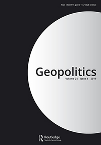 Cover image for Geopolitics, Volume 24, Issue 3, 2019