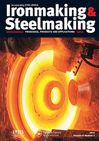 Cover image for Ironmaking & Steelmaking, Volume 43, Issue 2, 2016