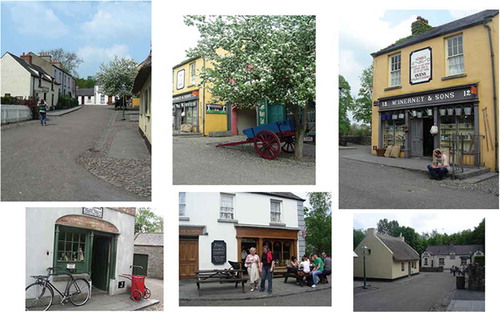 FIGURE 2. Bunratty Folk Park’s Village Street Exhibition.