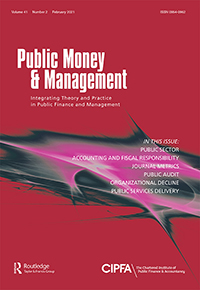 Cover image for Public Money & Management, Volume 41, Issue 2, 2021