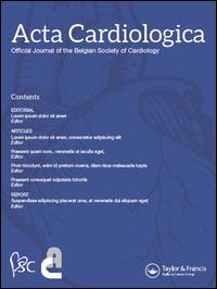 Cover image for Acta Cardiologica, Volume 75, Issue sup1, 2020