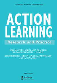 Cover image for Action Learning: Research and Practice, Volume 15, Issue 3, 2018