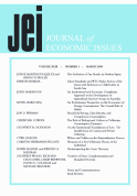 Cover image for Journal of Economic Issues, Volume 33, Issue 2, 1999