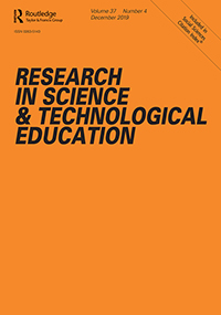 Cover image for Research in Science & Technological Education, Volume 37, Issue 4, 2019