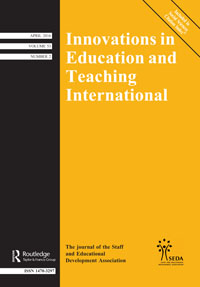 Cover image for Innovations in Education and Teaching International, Volume 53, Issue 2, 2016