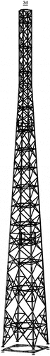 Figure 2. Lattice tower.