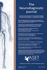 Cover image for The Neurodiagnostic Journal, Volume 60, Issue 3, 2020