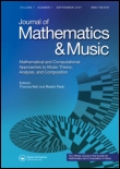 Cover image for Journal of Mathematics and Music, Volume 7, Issue 2, 2013