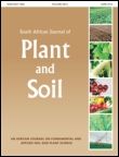 Cover image for South African Journal of Plant and Soil, Volume 20, Issue 2, 2003