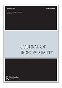 Cover image for Journal of Homosexuality, Volume 67, Issue 1, 2020