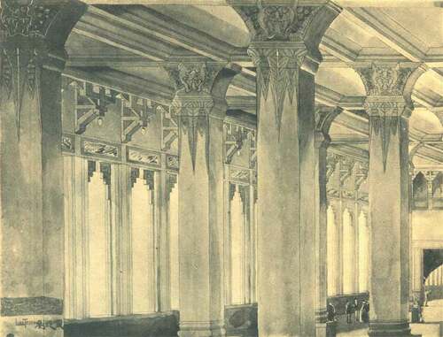 Figure 13. Corridor of the Central Party Headquarters (Liu Citation1929a).