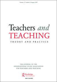Cover image for Teachers and Teaching, Volume 26, Issue 2, 2020