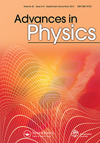 Cover image for Advances in Physics, Volume 63, Issue 5-6, 2014