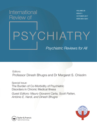 Cover image for International Review of Psychiatry, Volume 29, Issue 5, 2017