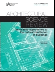 Cover image for Architectural Science Review, Volume 55, Issue 4, 2012