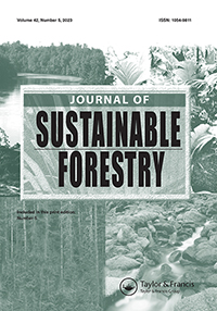 Cover image for Journal of Sustainable Forestry, Volume 42, Issue 5, 2023