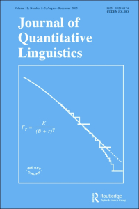 Cover image for Journal of Quantitative Linguistics, Volume 13, Issue 2-3, 2006