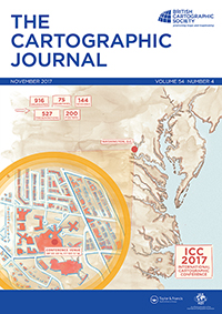 Cover image for The Cartographic Journal, Volume 54, Issue 4, 2017