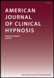 Cover image for American Journal of Clinical Hypnosis, Volume 36, Issue 4, 1994