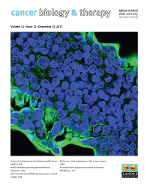 Cover image for Cancer Biology & Therapy, Volume 12, Issue 12, 2011