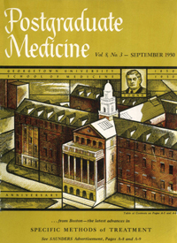 Cover image for Postgraduate Medicine, Volume 8, Issue 3, 1950