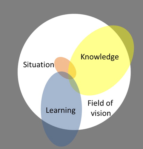 Figure 2. Example of outcome spaces profile: representing differences in investment across outcome spaces (Source: Created by D. Fam).