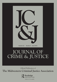 Cover image for Journal of Crime and Justice, Volume 41, Issue 2, 2018