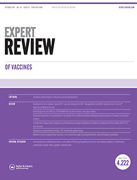 Cover image for Expert Review of Vaccines, Volume 16, Issue 10, 2017