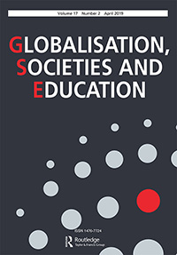 Cover image for Globalisation, Societies and Education, Volume 17, Issue 2, 2019