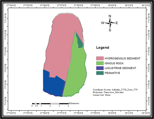 Figure 18. Geological suitability map.