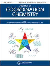 Cover image for Journal of Coordination Chemistry, Volume 71, Issue 8, 2018