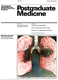 Cover image for Postgraduate Medicine, Volume 71, Issue 4, 1982
