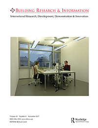 Cover image for Building Research & Information, Volume 45, Issue 8, 2017