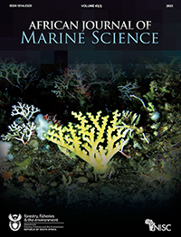 Cover image for African Journal of Marine Science, Volume 45, Issue 3, 2023