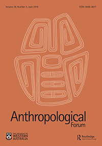 Cover image for Anthropological Forum, Volume 28, Issue 2, 2018