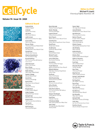 Cover image for Cell Cycle, Volume 19, Issue 18, 2020