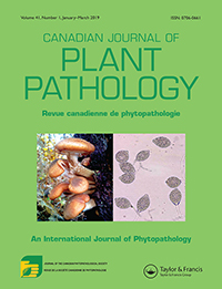 Cover image for Canadian Journal of Plant Pathology, Volume 41, Issue 1, 2019