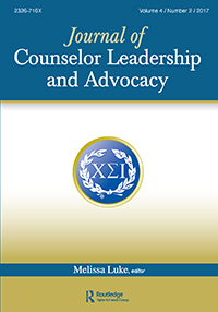 Cover image for Journal of Counselor Leadership and Advocacy, Volume 4, Issue 2, 2017