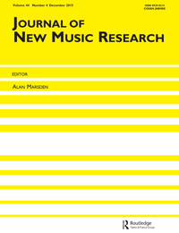 Cover image for Journal of New Music Research, Volume 44, Issue 4, 2015