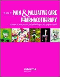 Cover image for Journal of Pain & Palliative Care Pharmacotherapy, Volume 22, Issue 1, 2008