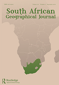 Cover image for South African Geographical Journal, Volume 101, Issue 3, 2019