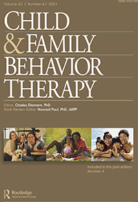 Cover image for Child & Family Behavior Therapy, Volume 43, Issue 4, 2021