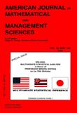 Cover image for American Journal of Mathematical and Management Sciences, Volume 18, Issue 1-2, 1998