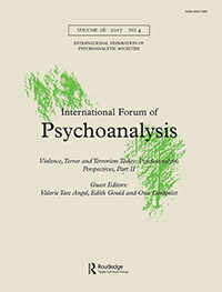Cover image for International Forum of Psychoanalysis, Volume 26, Issue 4, 2017