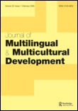 Cover image for Journal of Multilingual and Multicultural Development, Volume 20, Issue 2, 1999