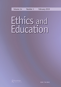 Cover image for Ethics and Education, Volume 14, Issue 1, 2019