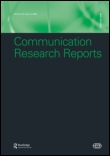 Cover image for Communication Research Reports, Volume 18, Issue 1, 2001