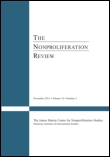 Cover image for The Nonproliferation Review, Volume 19, Issue 2, 2012